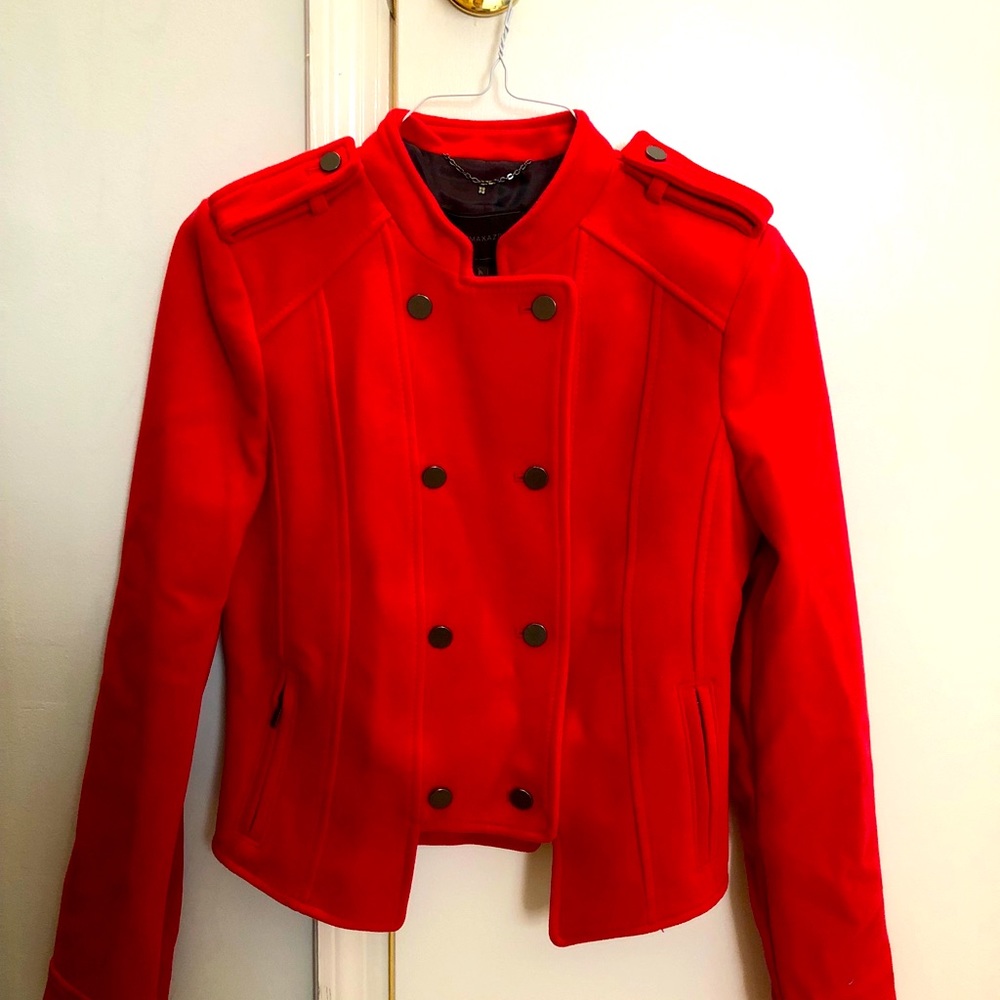 NWT BCBGMaxAzria Royce Military Jacket